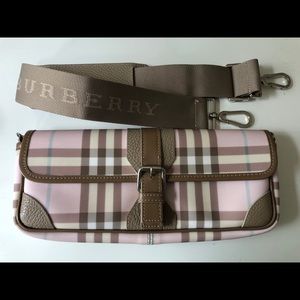 Burberry Pink Nova Clutch